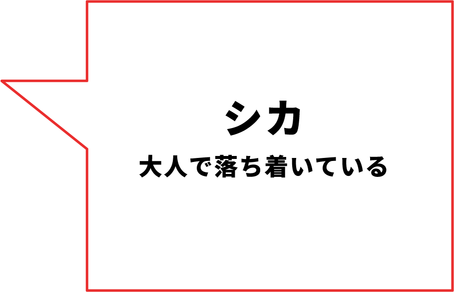 シカ 大人で落ち着いている